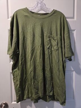 Goodfellow & Co Men's Olive Green Pocket T-Shirt Xxl Nwt